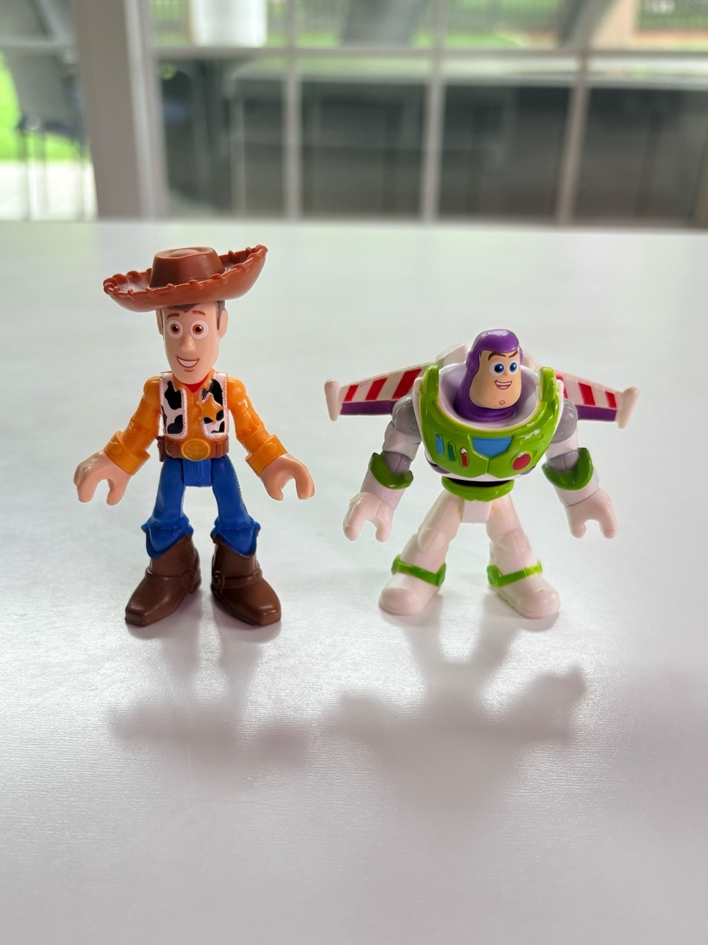 Toy Story Woody & Buzz Lightyear 2-Pack Figures - Fisher Price Imaginext